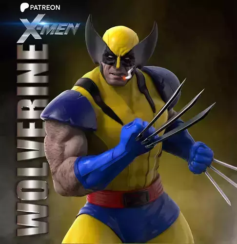 WOLVERINE X-MEN PROJECT STL FILE
