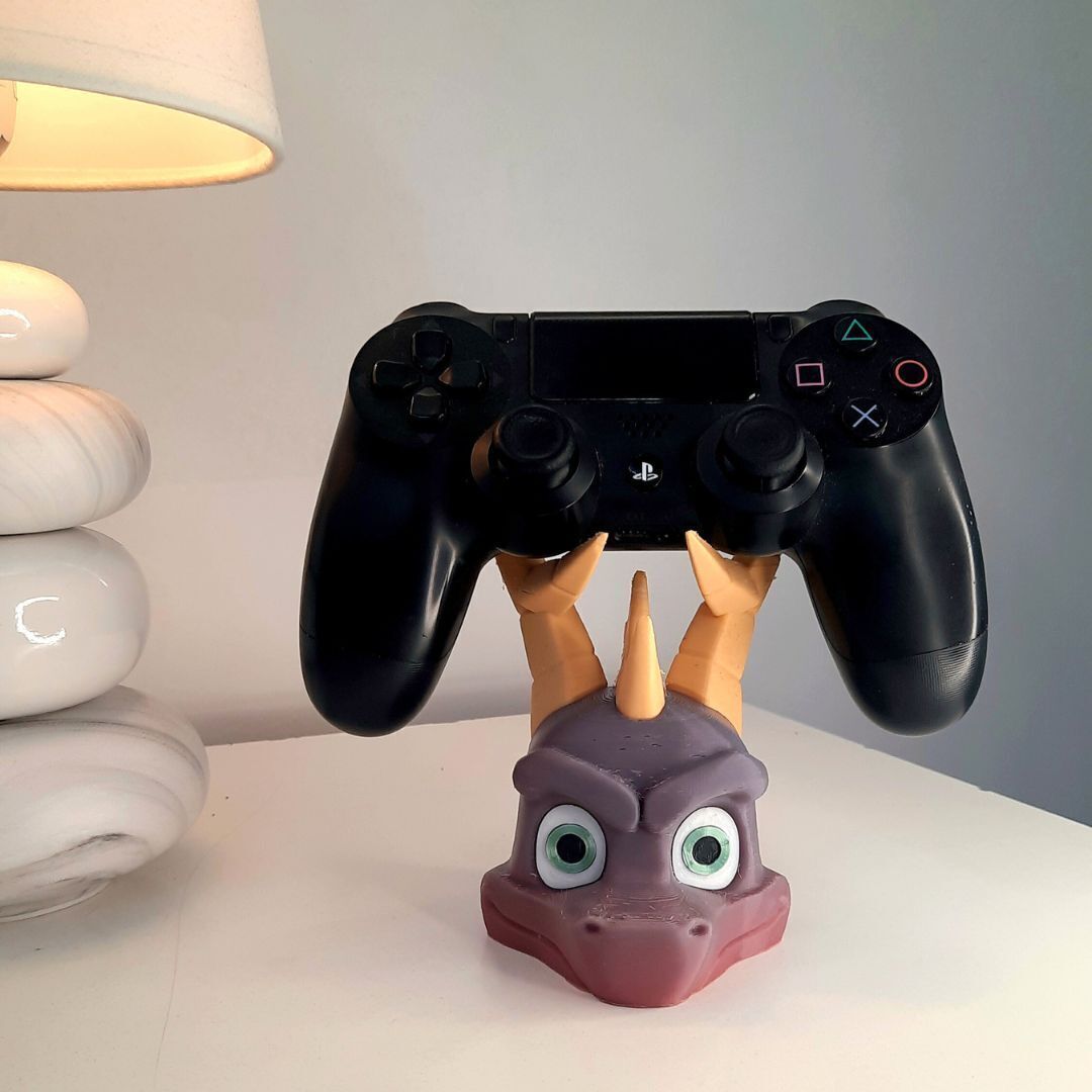 SPYRO HOLDER CONTROLLER - BY COLORS 3D print model_3