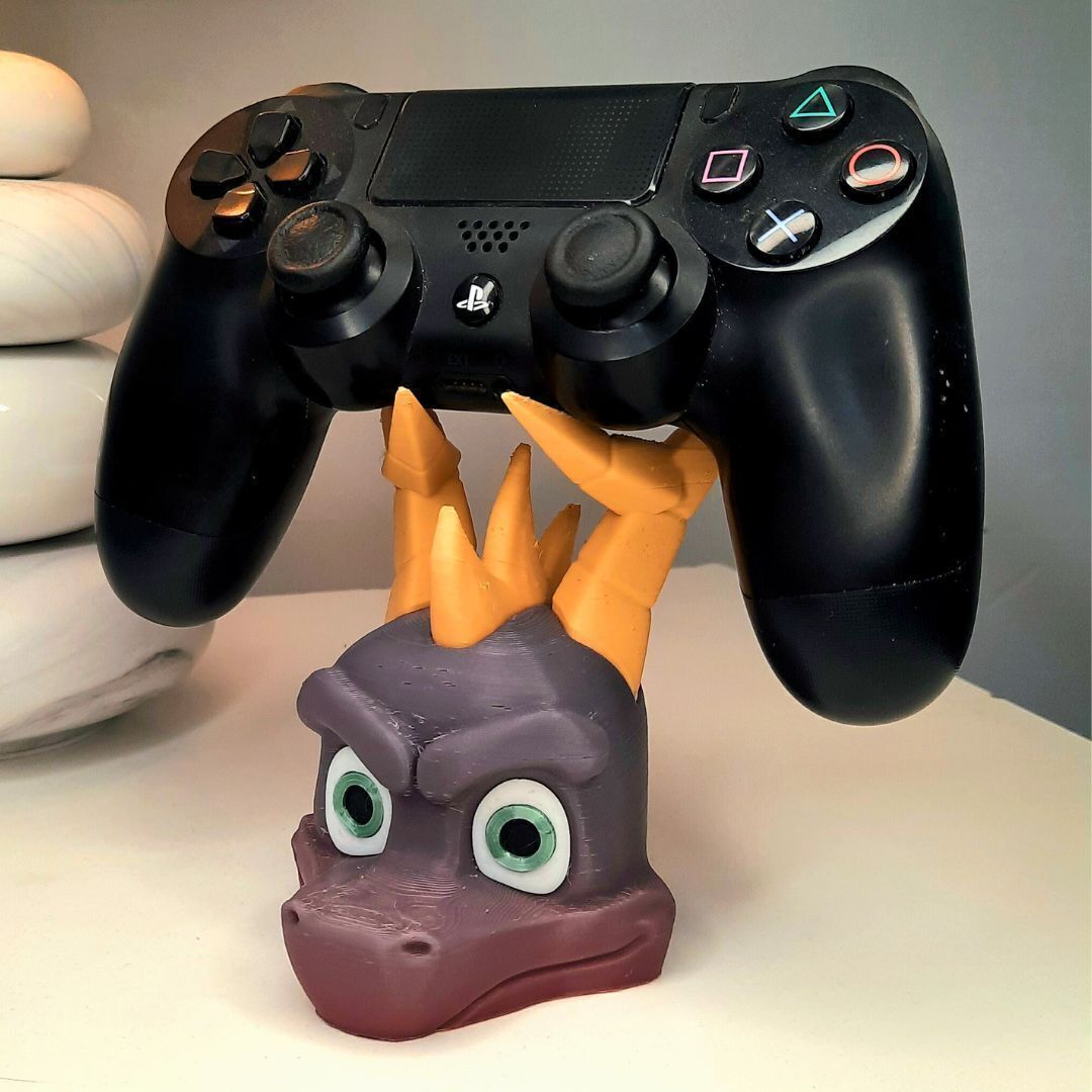 SPYRO HOLDER CONTROLLER - BY COLORS 3D print model_1