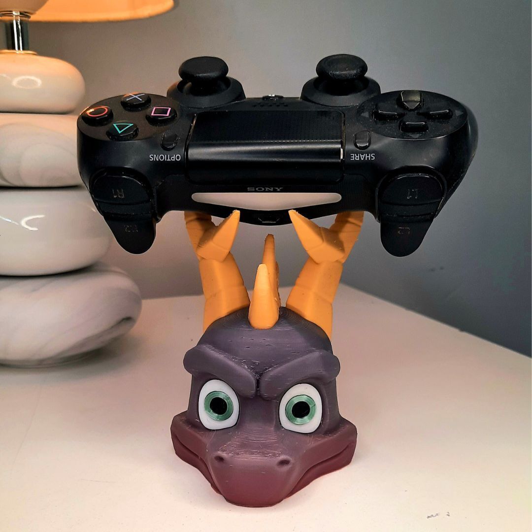 SPYRO HOLDER CONTROLLER - BY COLORS 3D print model_4