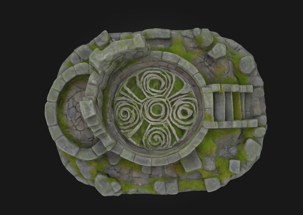 Mystic Ruins  Forgotten Echoes of an Ancient World 3D model_6