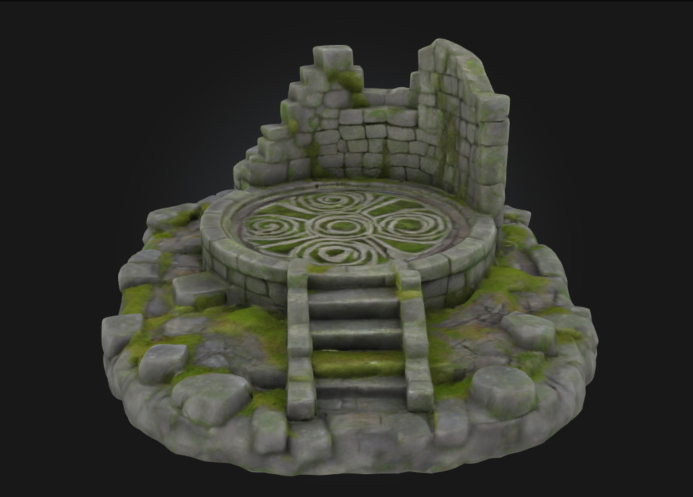 Mystic Ruins  Forgotten Echoes of an Ancient World 3D model_5