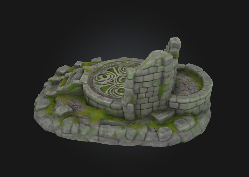 Mystic Ruins  Forgotten Echoes of an Ancient World 3D model_1