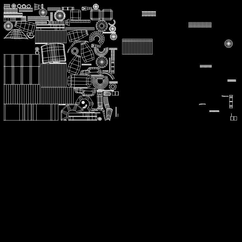 Bottle 02 Low-poly 3D model_8