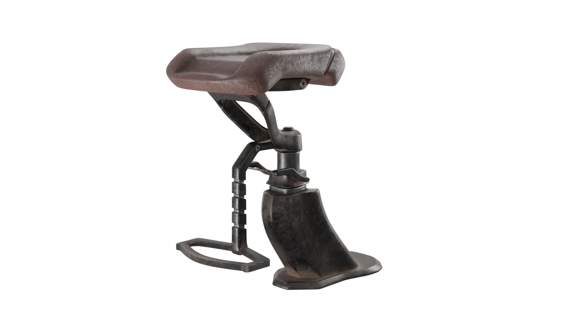 High-Quality Sci-Fi Chair Asset 3D model_2