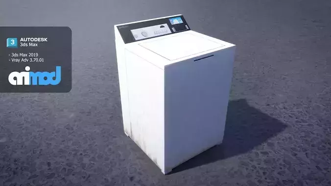 Washer 3D model