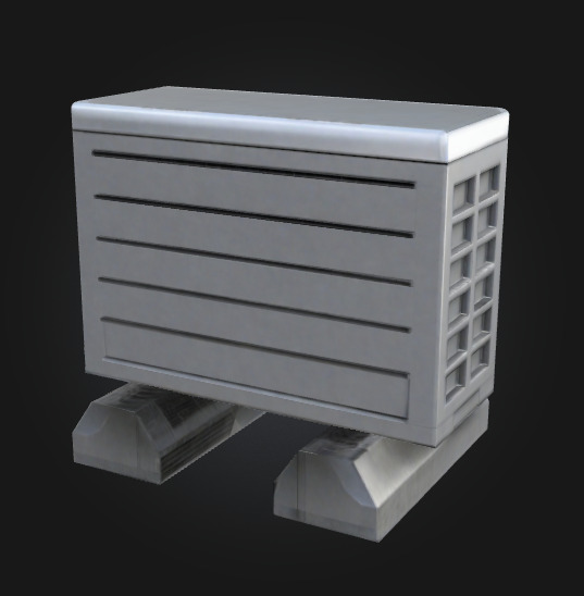 AC OUTDOOR UNIT 3D model_1