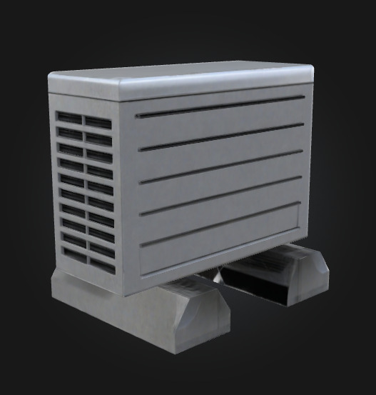 AC OUTDOOR UNIT 3D model_3