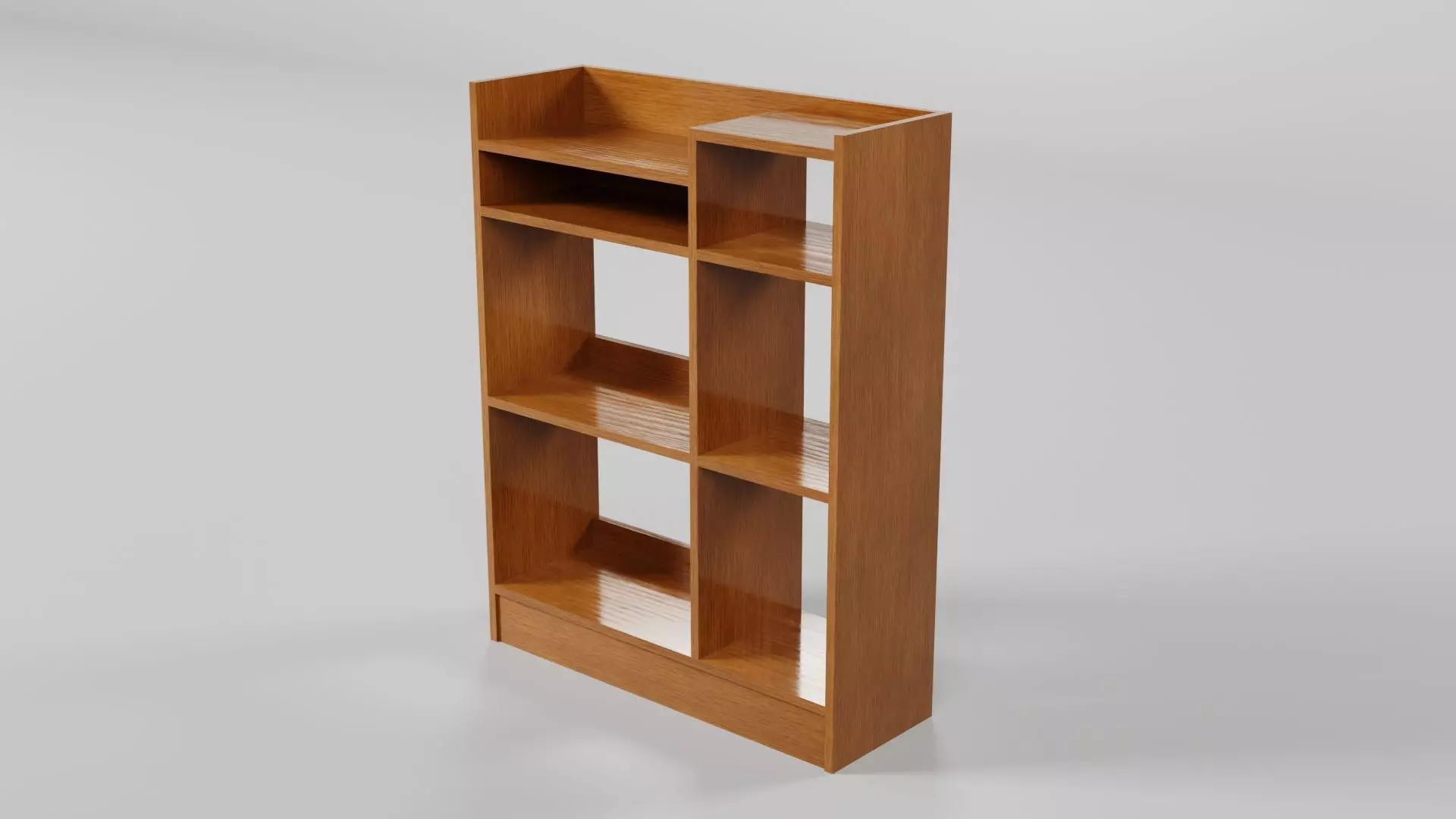 Bookcase CG1 3D model_8