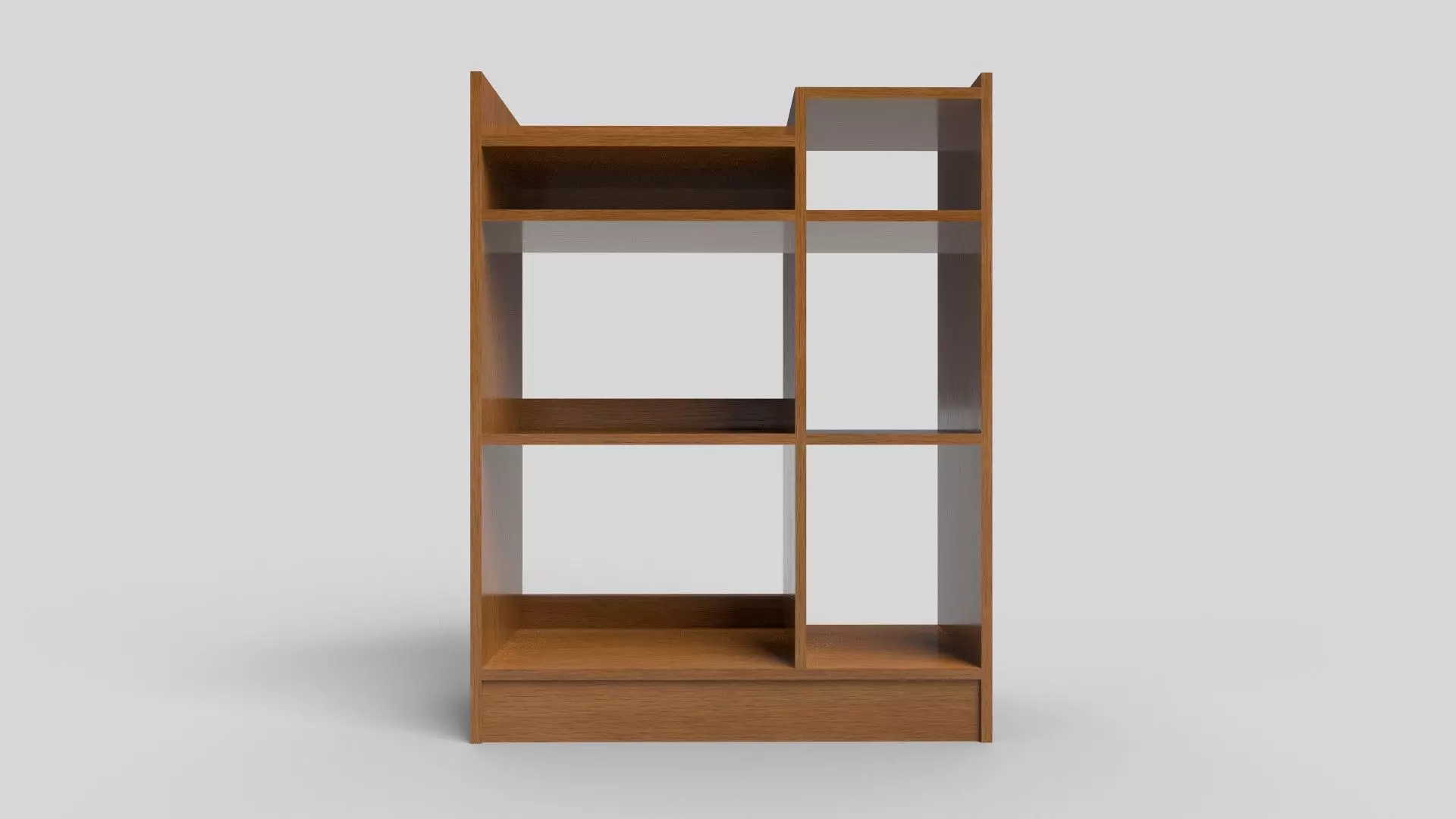 Bookcase CG1 3D model_1