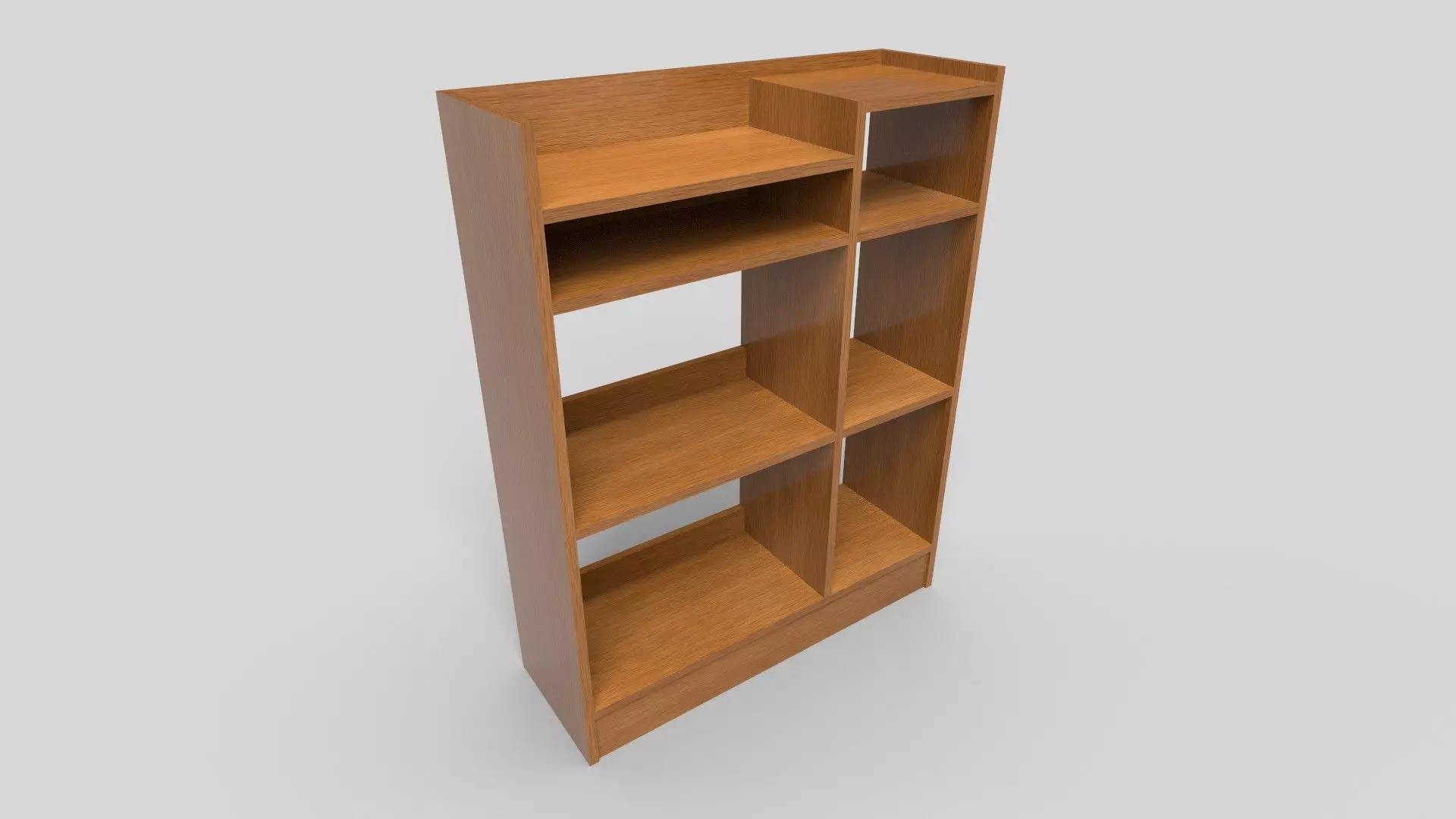 Bookcase CG1 3D model_5