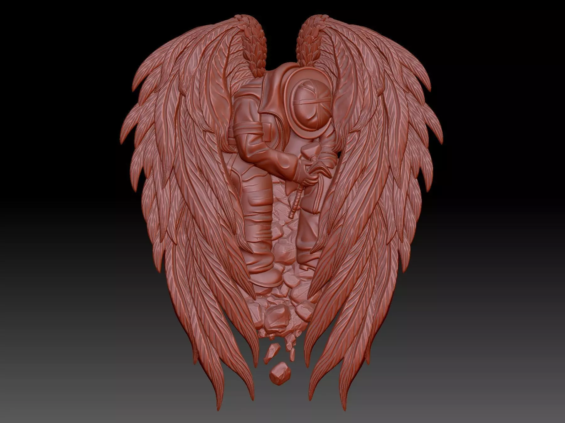 Fireman 3D print model