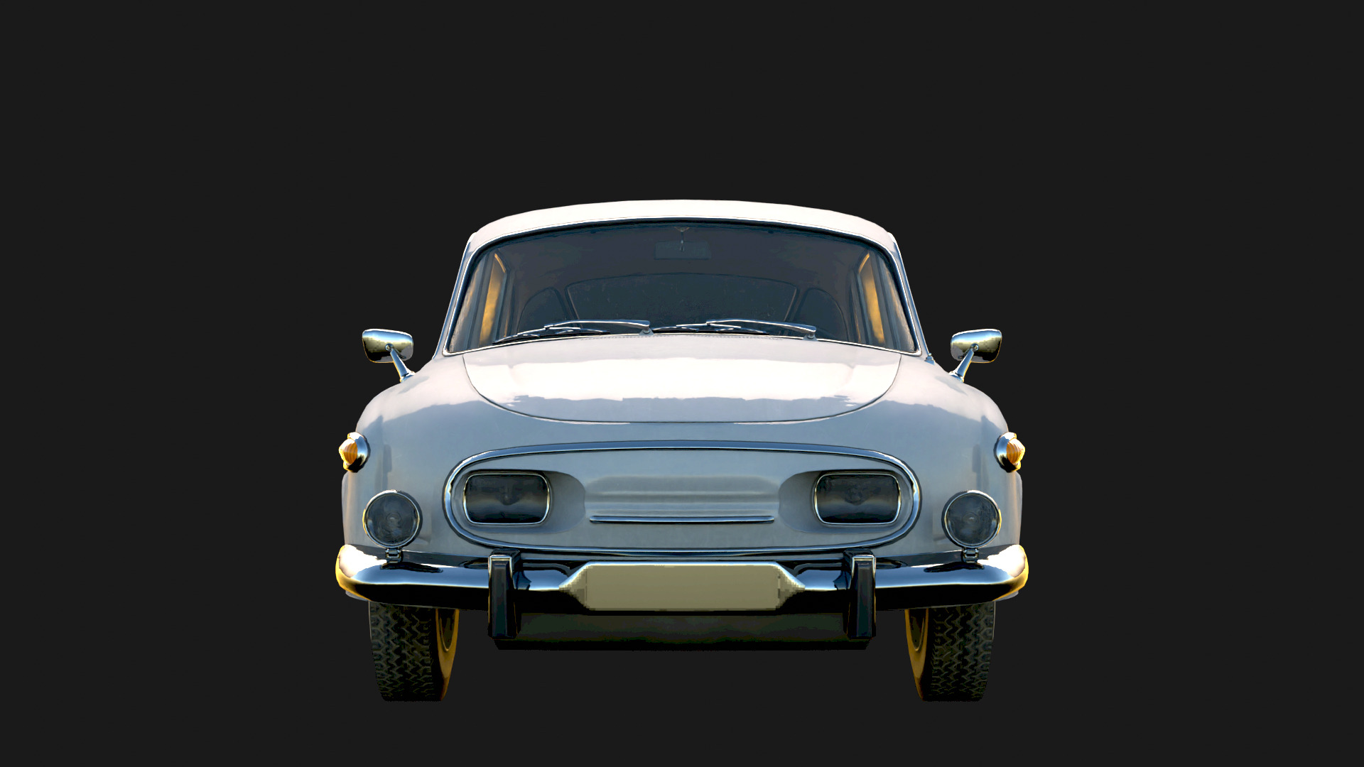1969 Tatra 3D Model Quality Realistic Rendered With Textured Low-poly 3D model_1