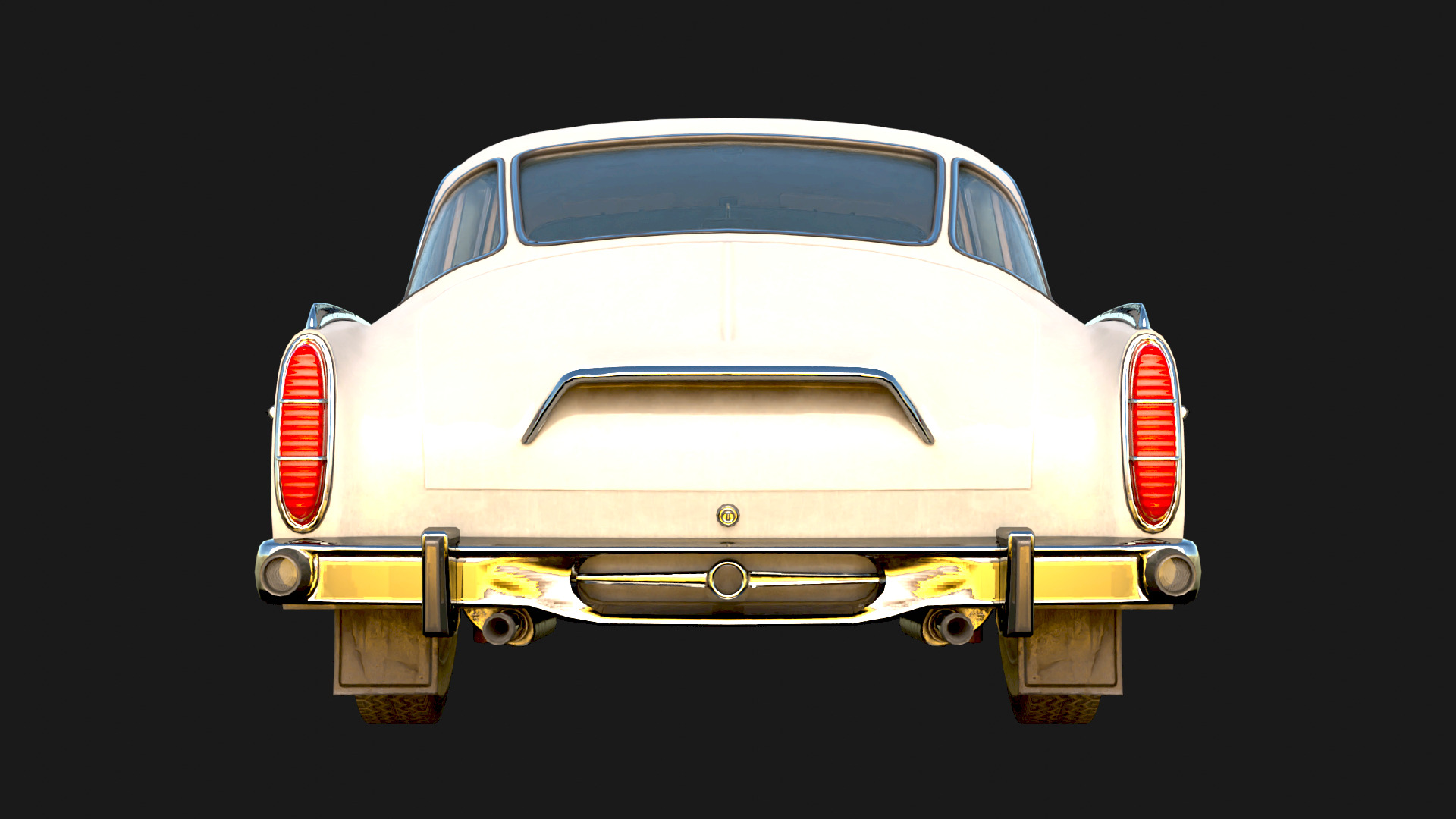 1969 Tatra 3D Model Quality Realistic Rendered With Textured Low-poly 3D model_5