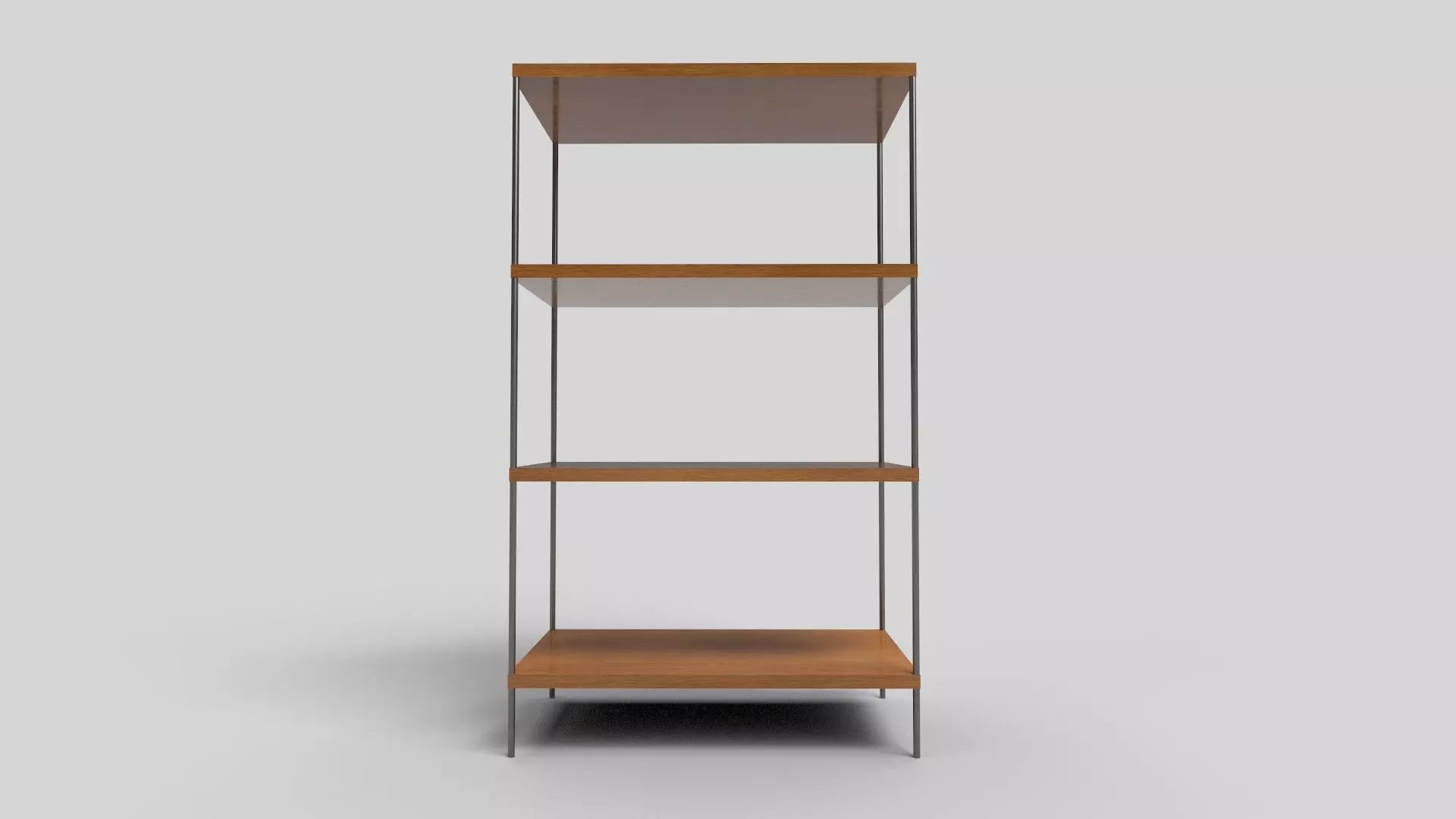 Bookcase CG2 3D model_1