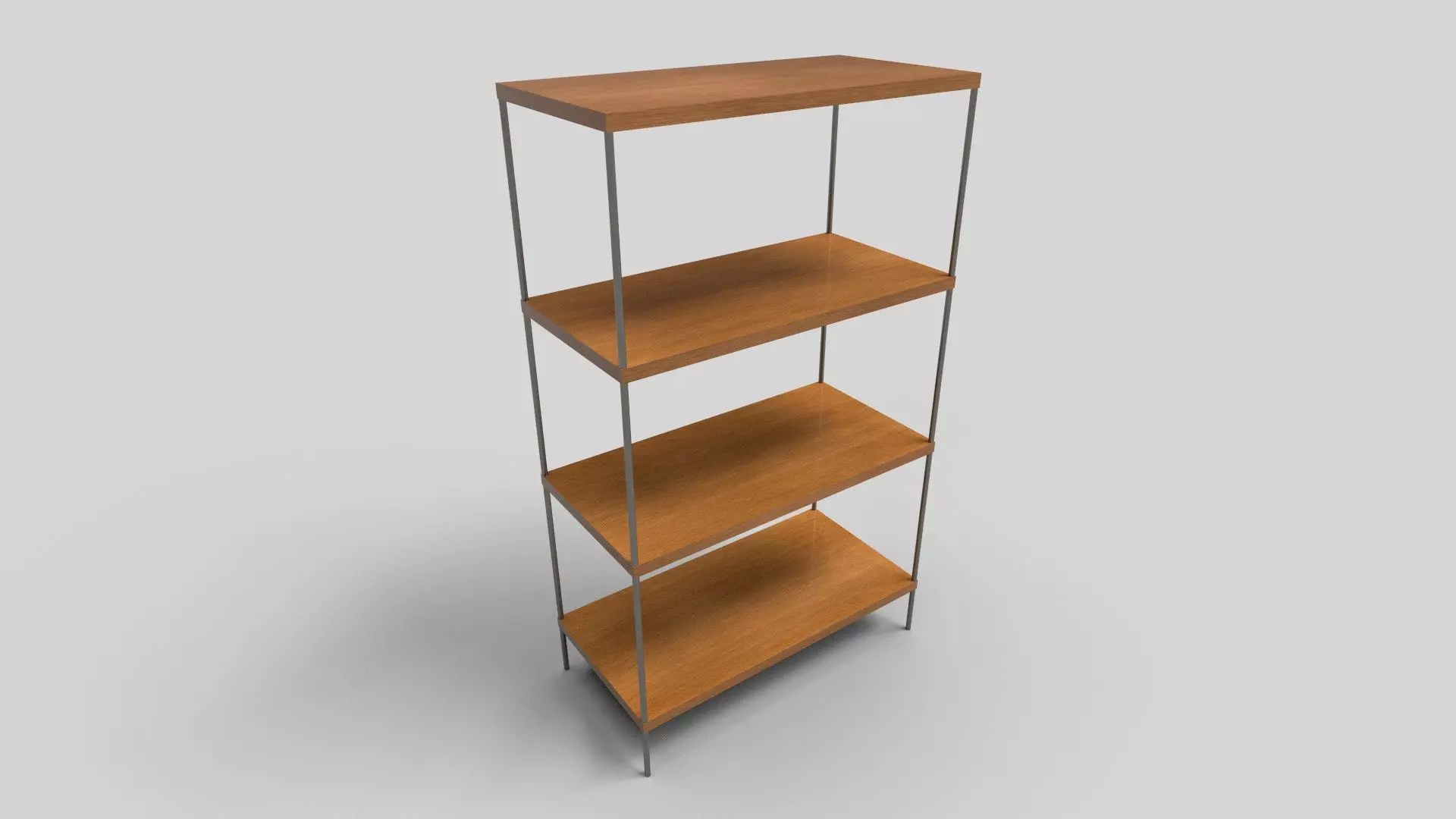 Bookcase CG2 3D model_3