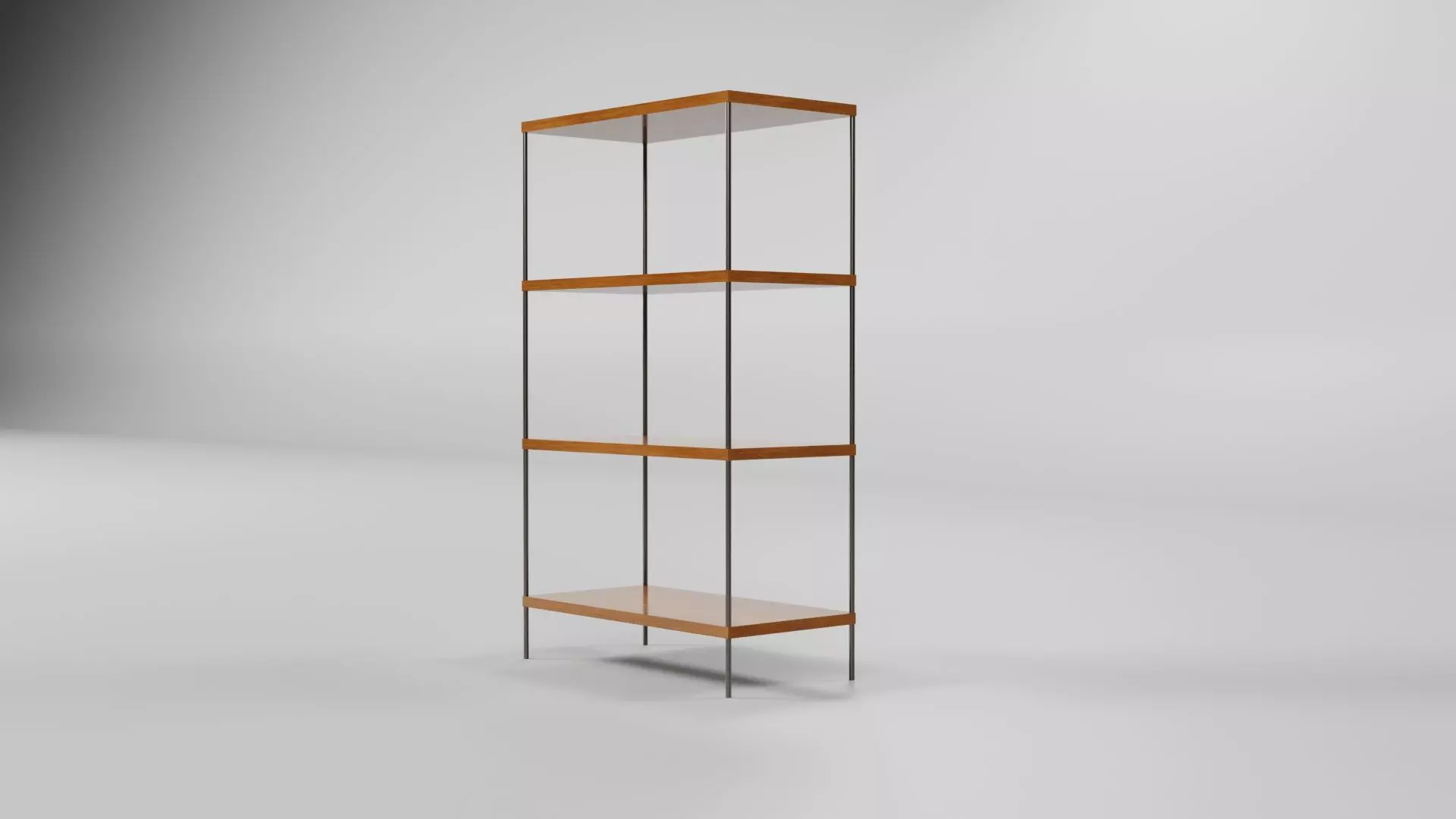 Bookcase CG2 3D model_6