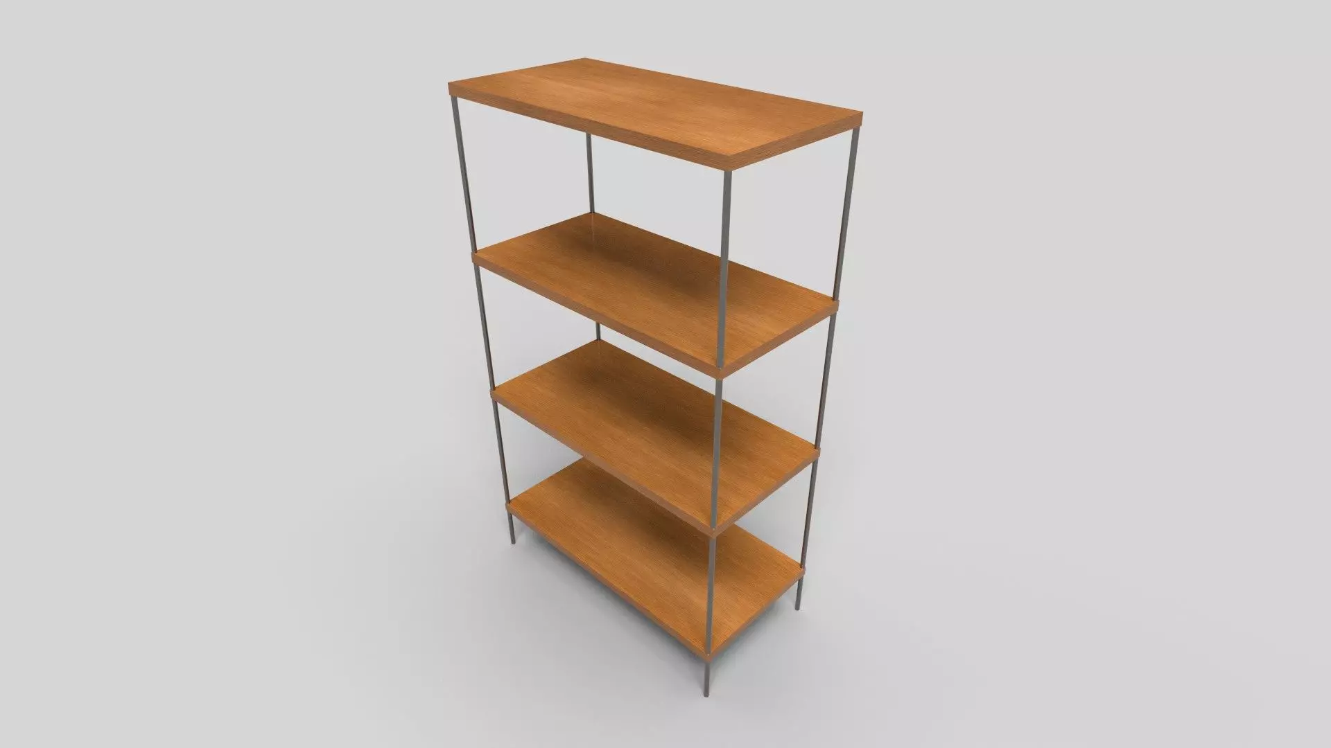 Bookcase CG2 3D model_4