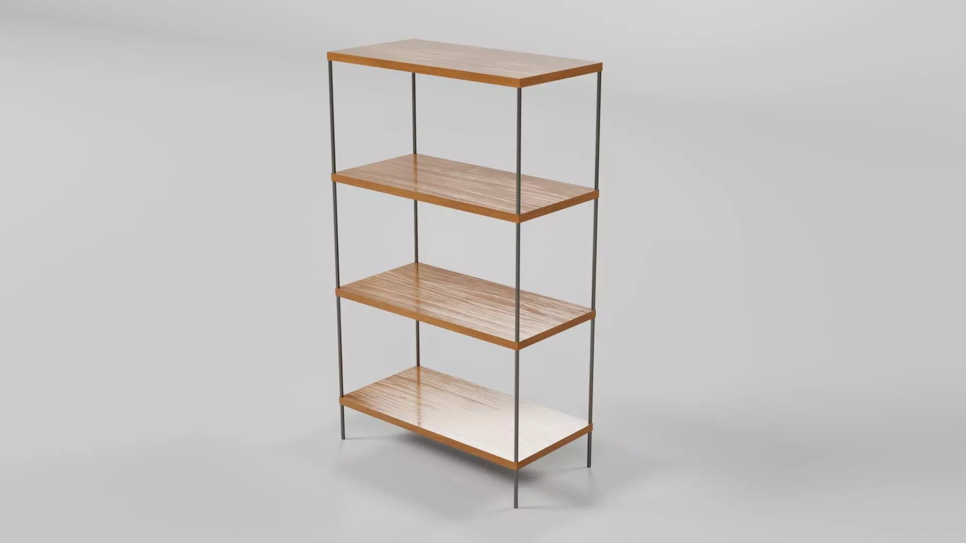 Bookcase CG2 3D model_5