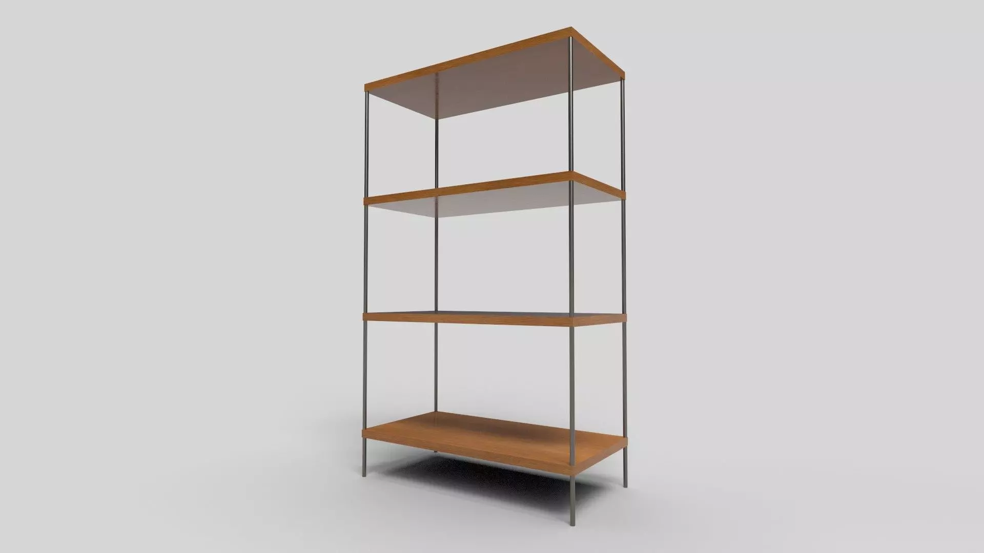 Bookcase CG2 3D model_2