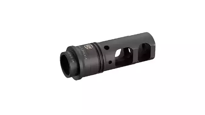 SOCOM SureFire 556 Muzzle Break Low-poly 3D model