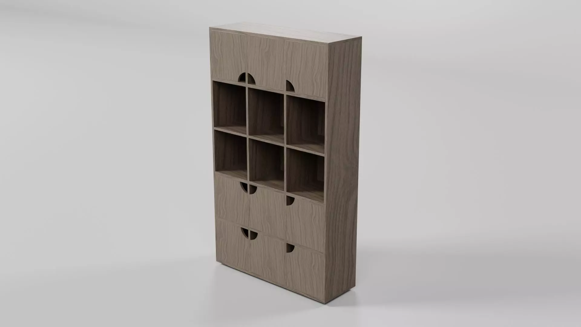 Bookcase CG3 3D model_7