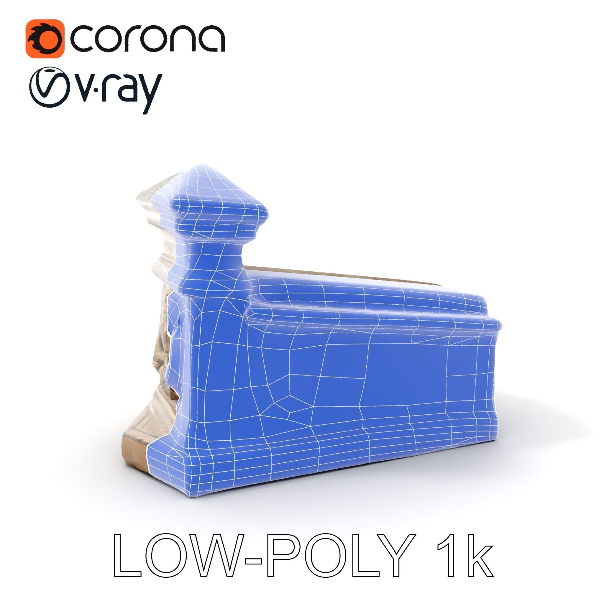 Ancient Relief Frieze Model Pack for Historical Environments Low-poly 3D model_21