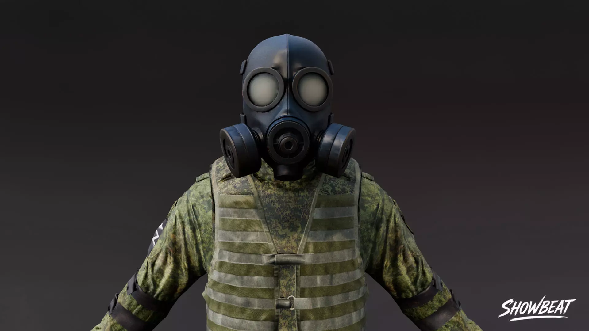 Mask Pack Low-poly 3D model_13