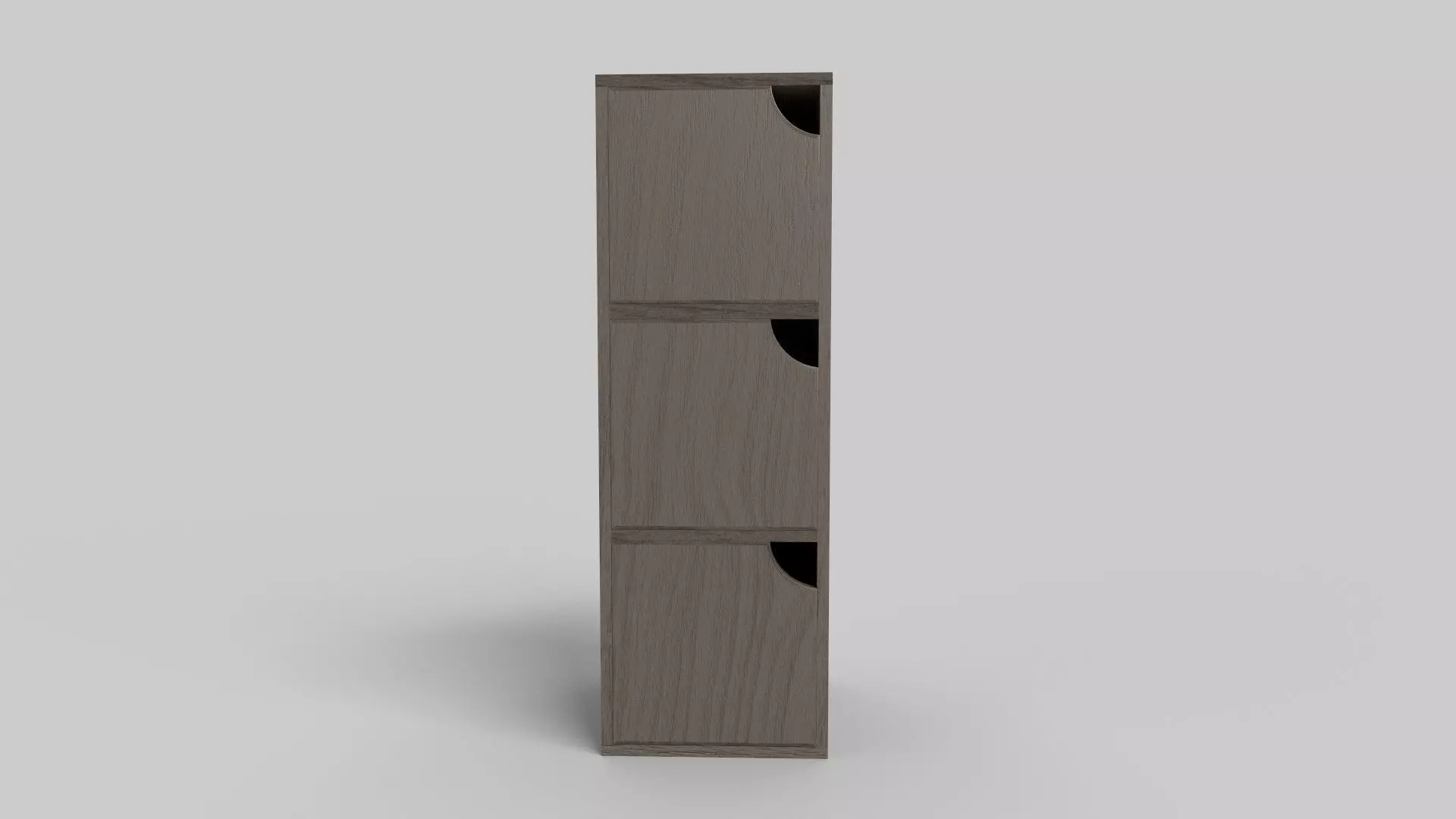 Bookcase CG5 3D model_1