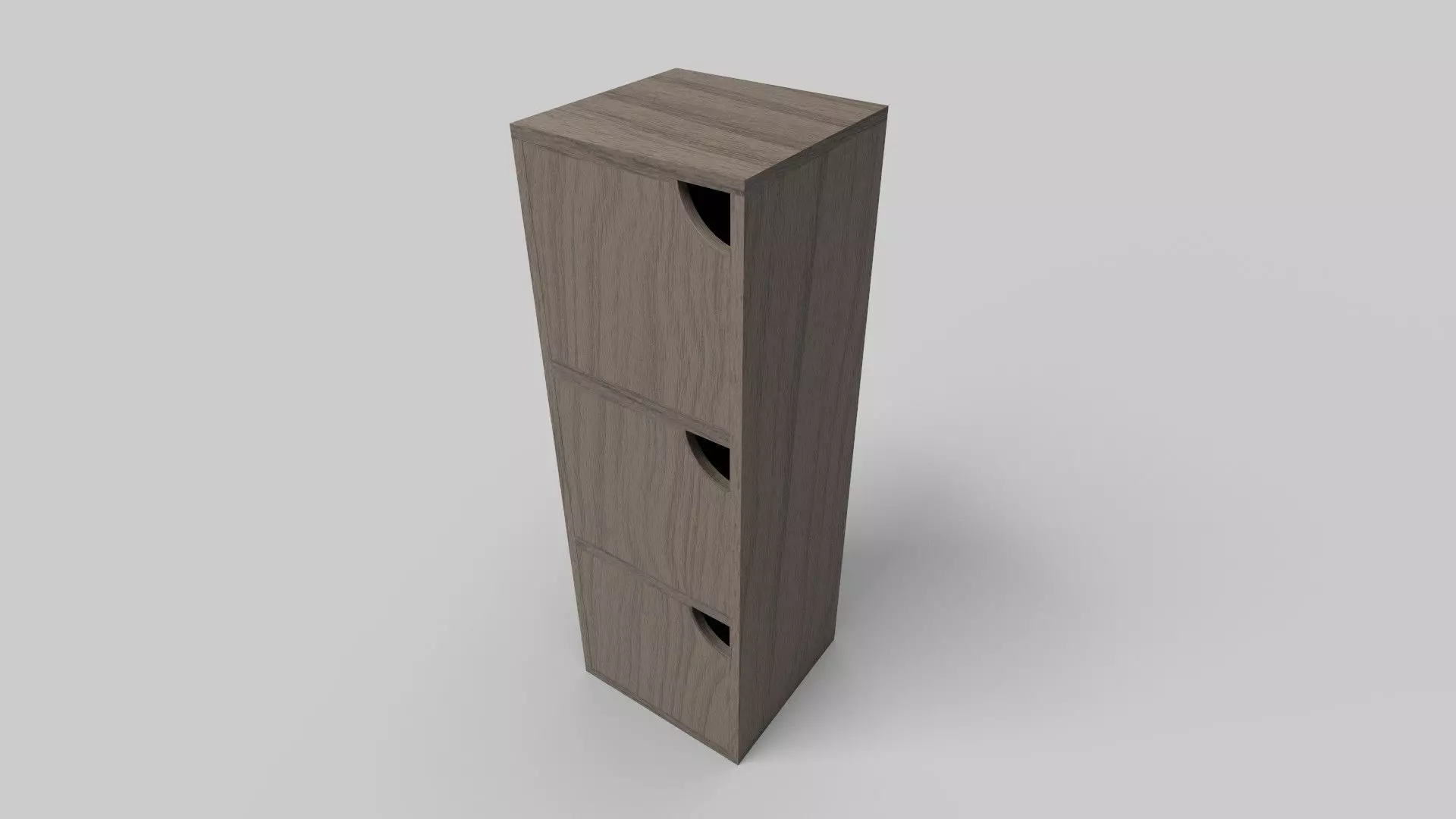 Bookcase CG5 3D model_5