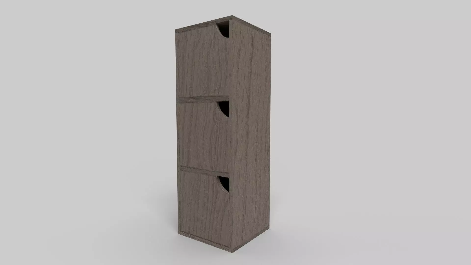 Bookcase CG5 3D model_2
