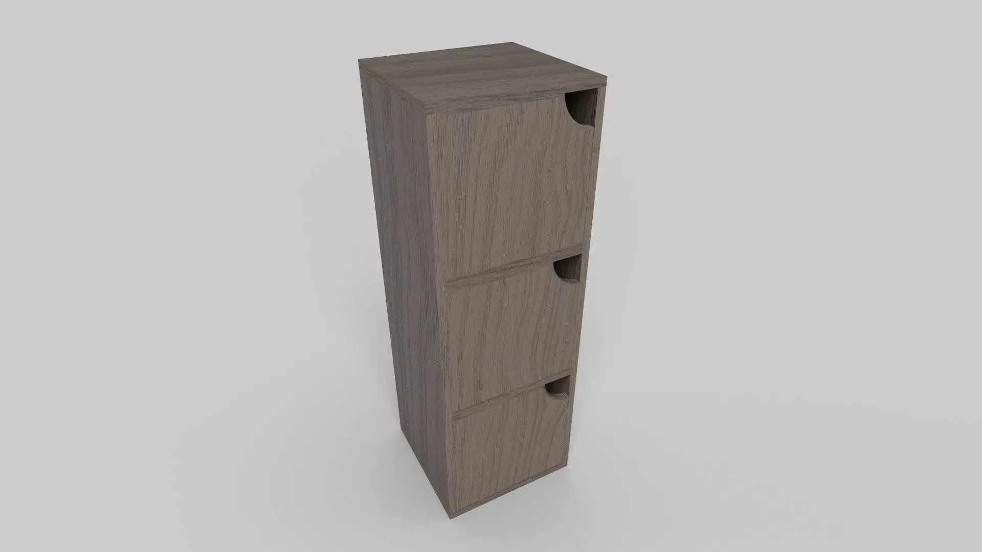 Bookcase CG5 3D model_4