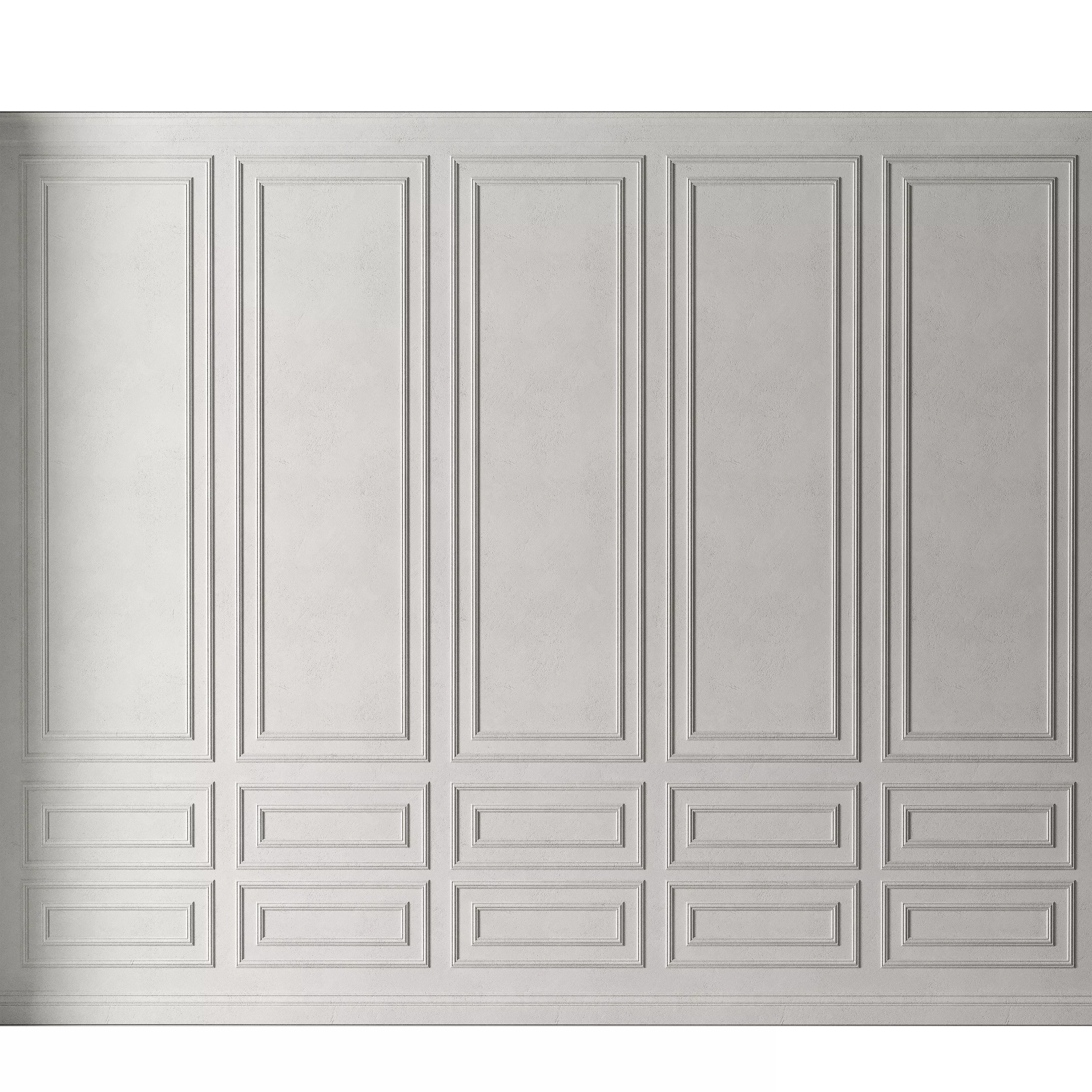 Classic 3D Wall Panel Elegant Design for Interior Decor 10 3D model