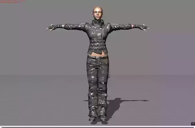 Female 03 Character Pubg