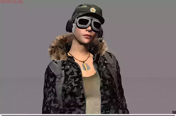 Female 05 Character Pubg