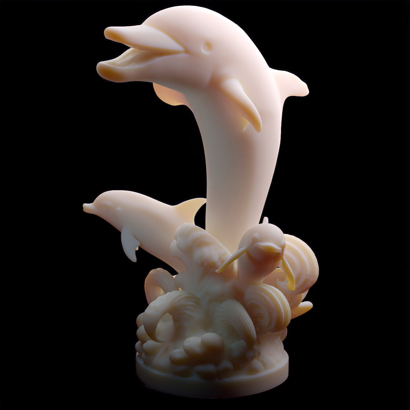 Fantasy Figurine Asset Pack 27 Stylized Statues 3D model_22