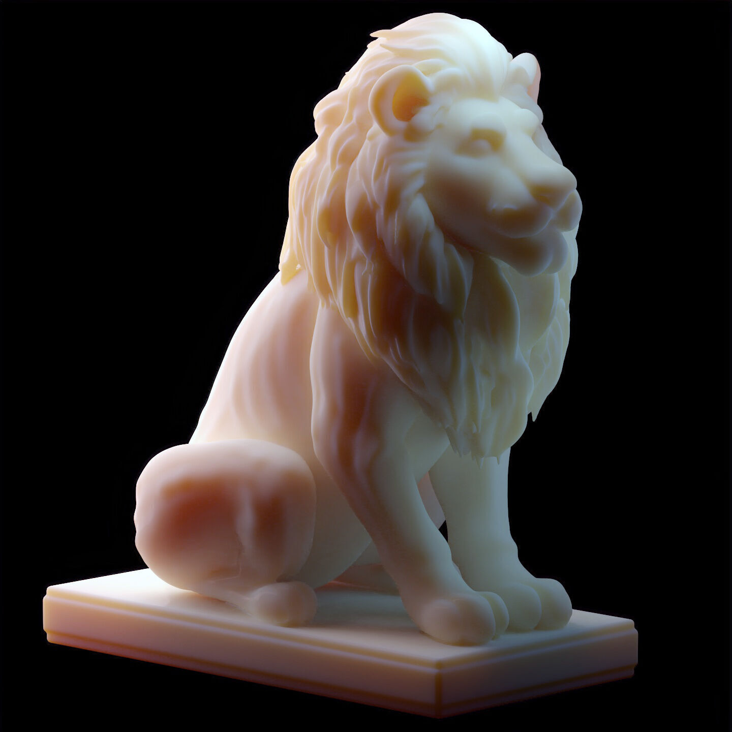 Fantasy Figurine Asset Pack 27 Stylized Statues 3D model_26