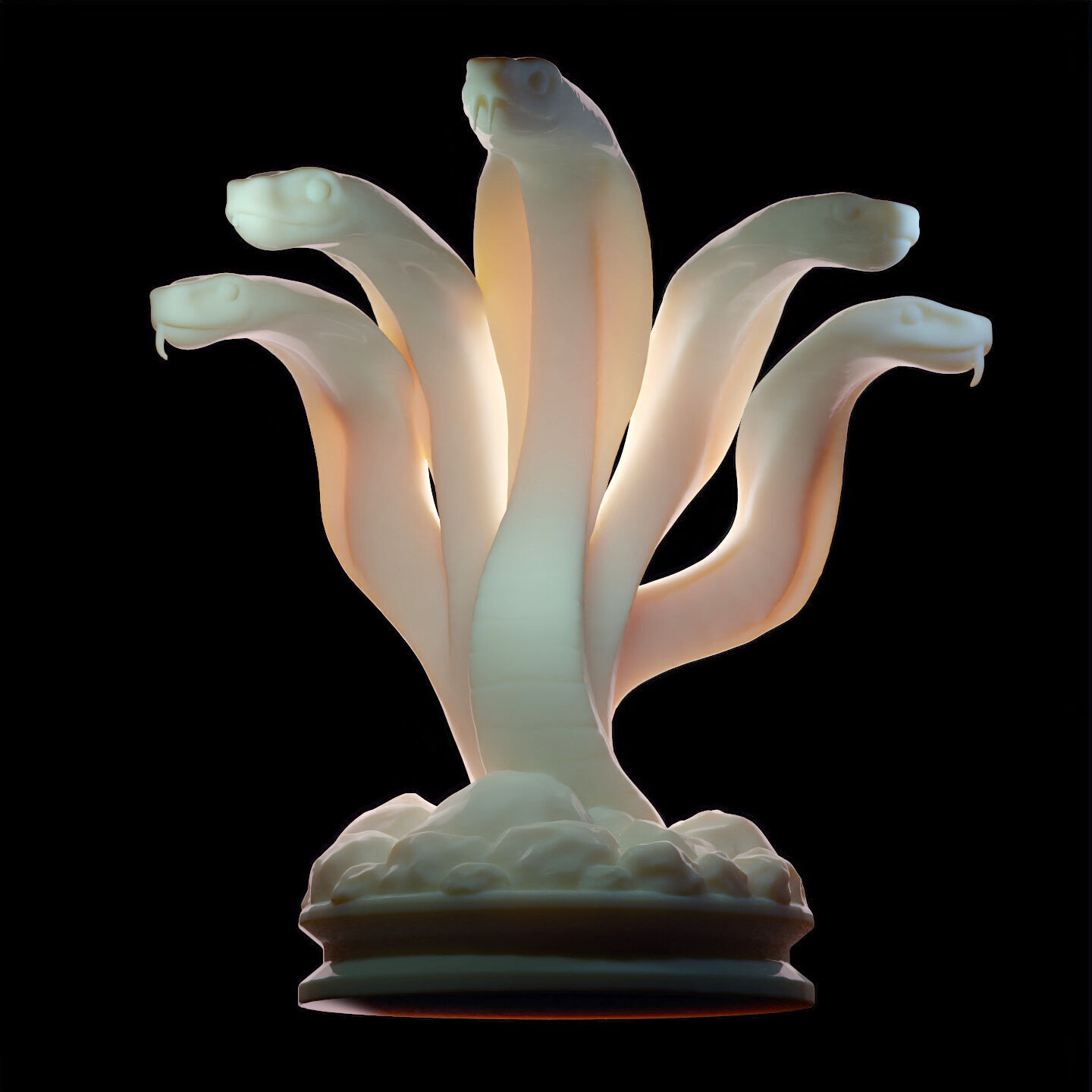 Fantasy Figurine Asset Pack 27 Stylized Statues 3D model_30