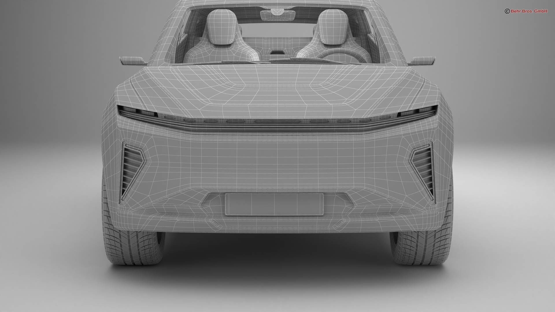 Generic Modern SUV 3D model_21