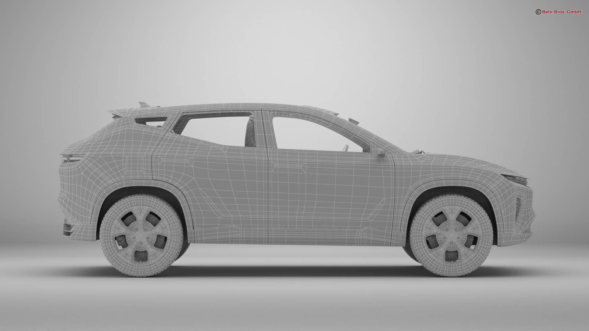 Generic Modern SUV 3D model_20