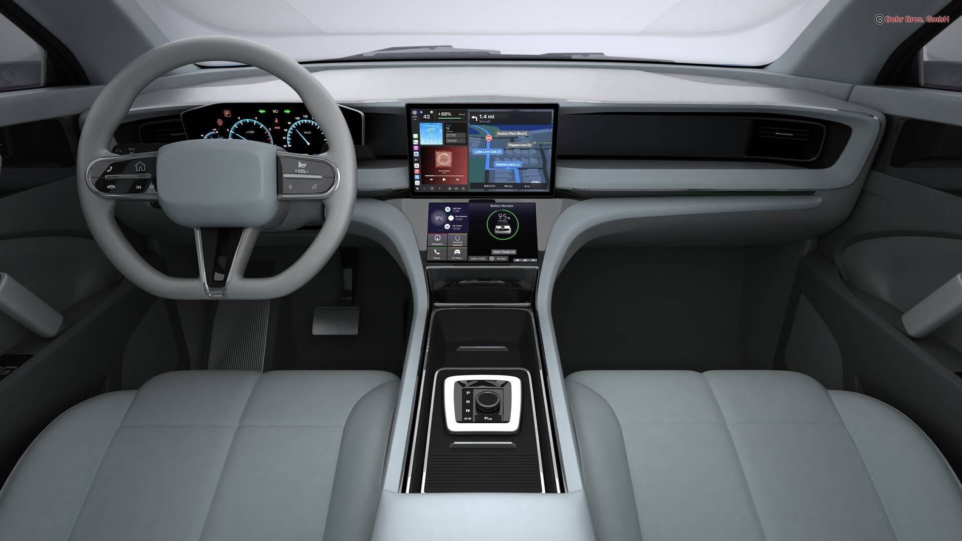 Generic Modern SUV 3D model_11