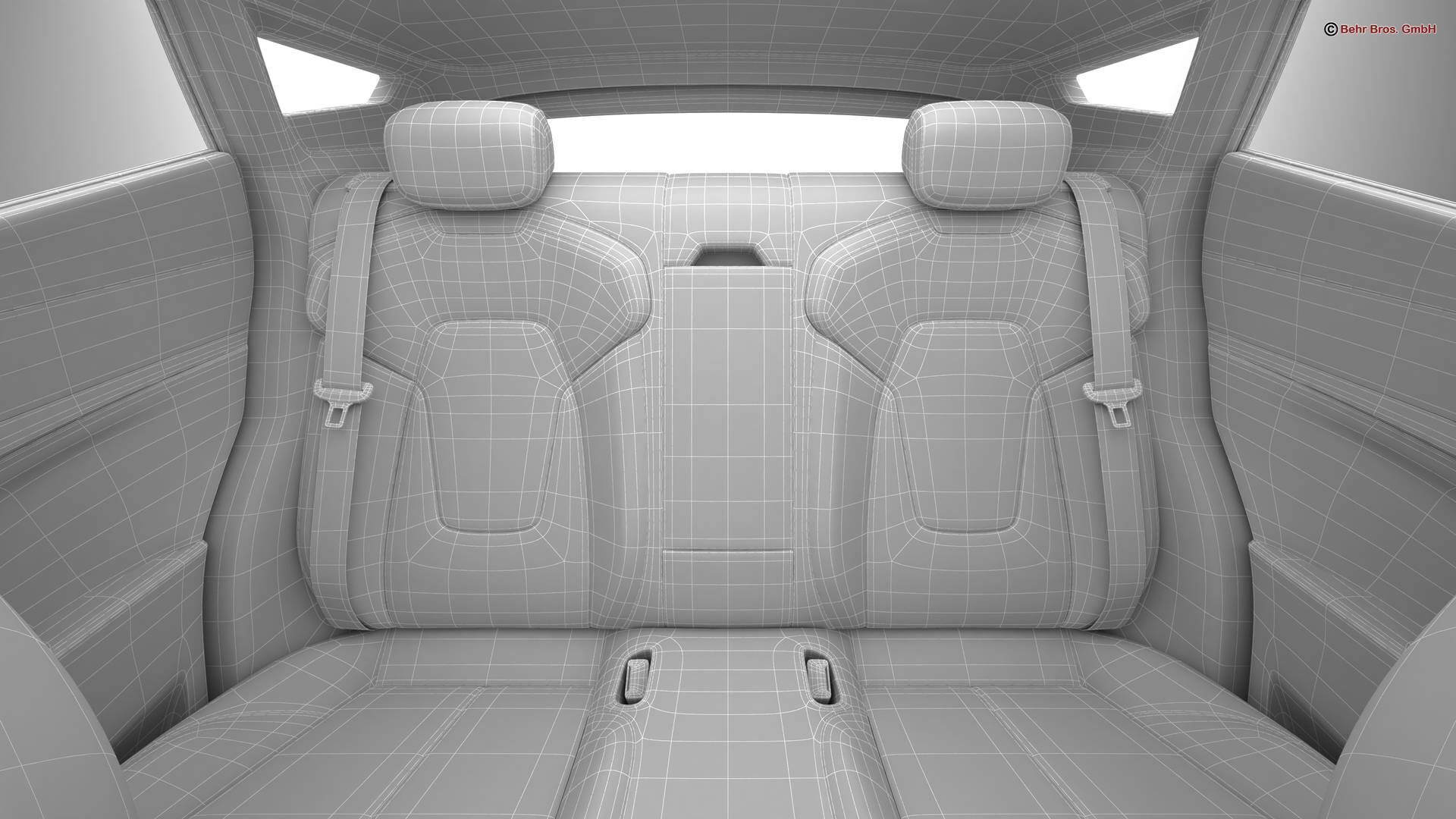 Generic Modern SUV 3D model_28