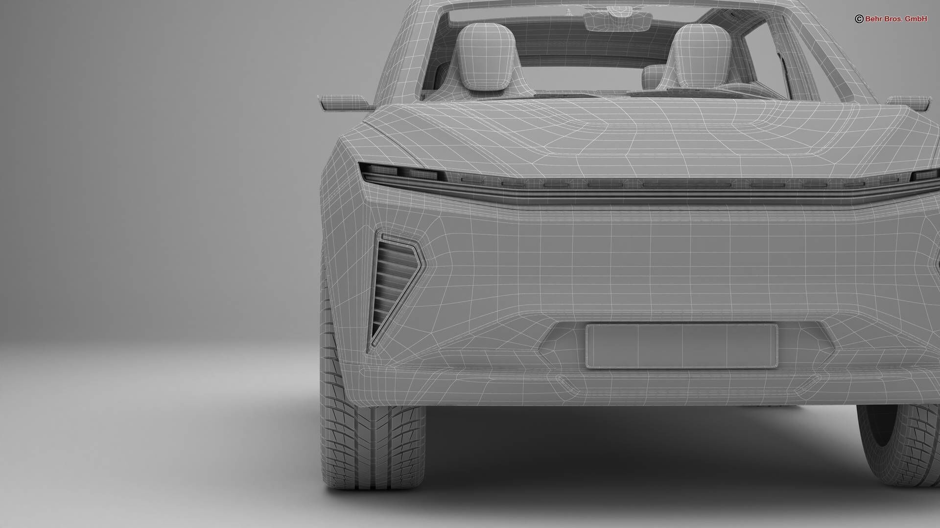 Generic Modern SUV 3D model_22