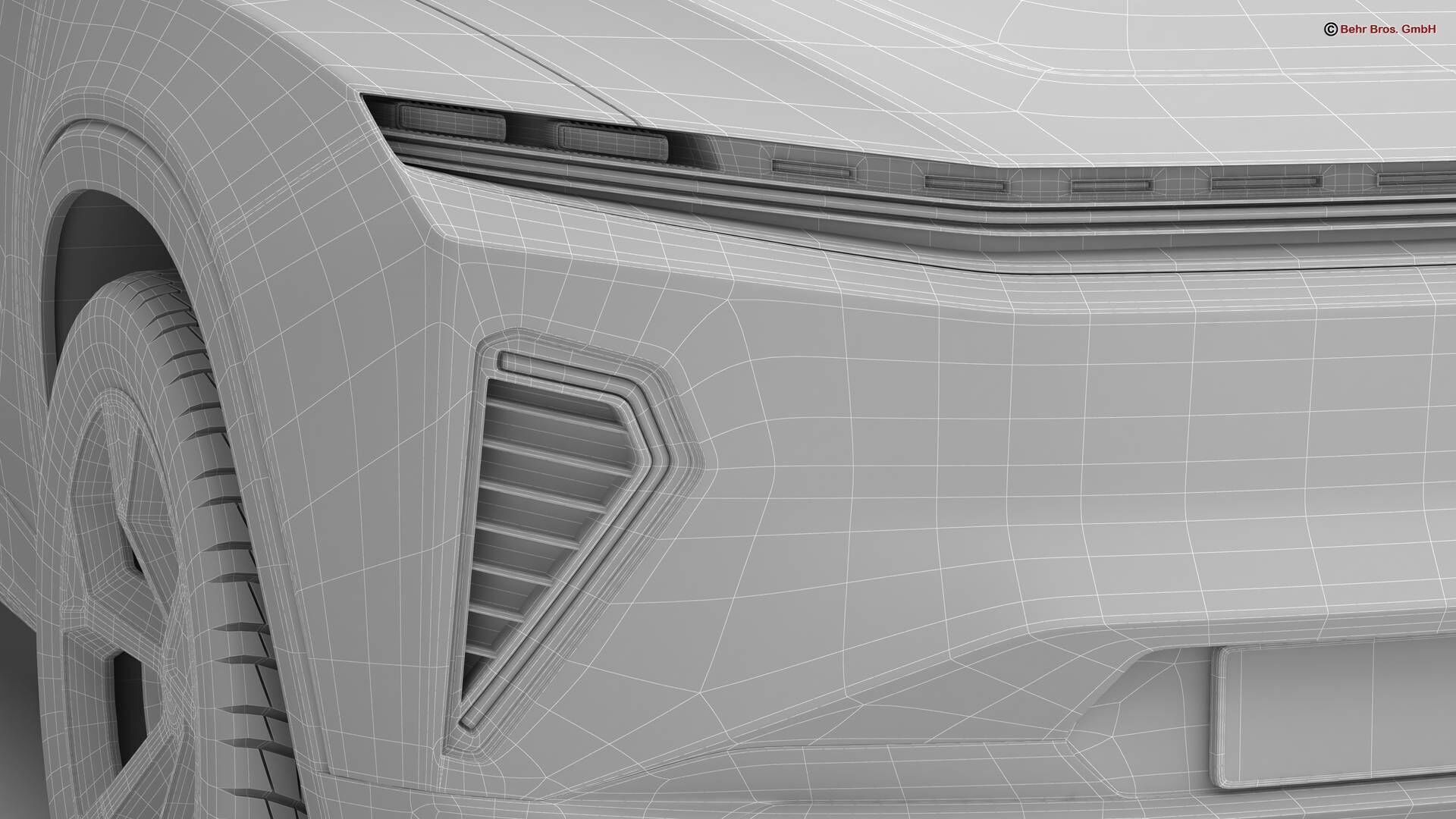 Generic Modern SUV 3D model_24