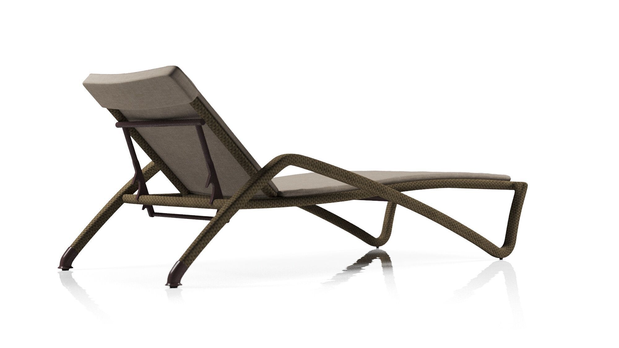 Dedon CAIRO BEACH CHAIR 3D model_1