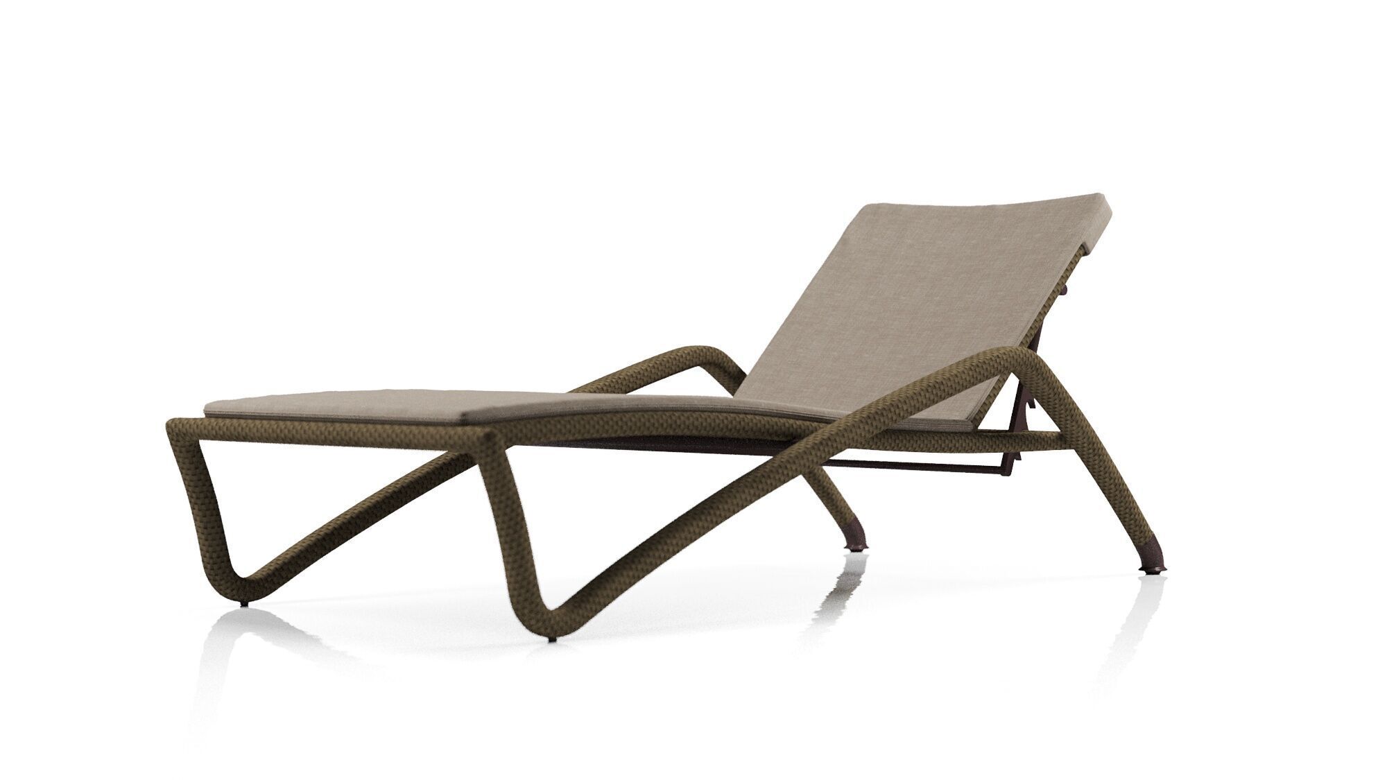 Dedon CAIRO BEACH CHAIR 3D model_0
