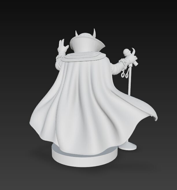 Anubis Wizard Rock Star Ruler of the Ancient Egyptian Stage 3D model_13