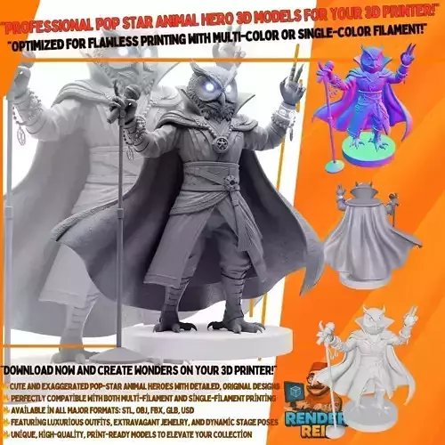 Anubis Wizard Rock Star Ruler of the Ancient Egyptian Stage