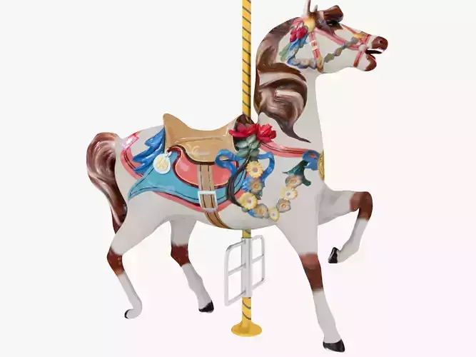 Carousel Horse park merry-go-round