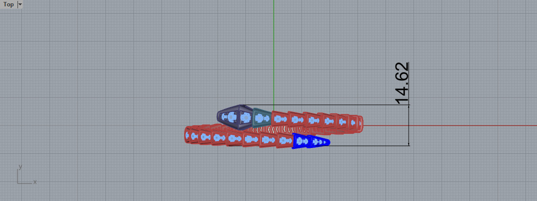 bvlgari serpenti bracelet 3D print model_3